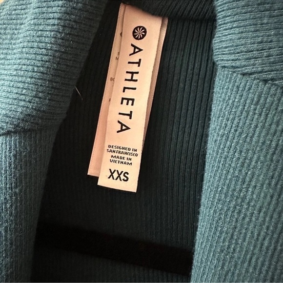 ATHLETA Canopy Wrap In Nirvana Ocean Teal Sz. XXS - Picture 4 of 4